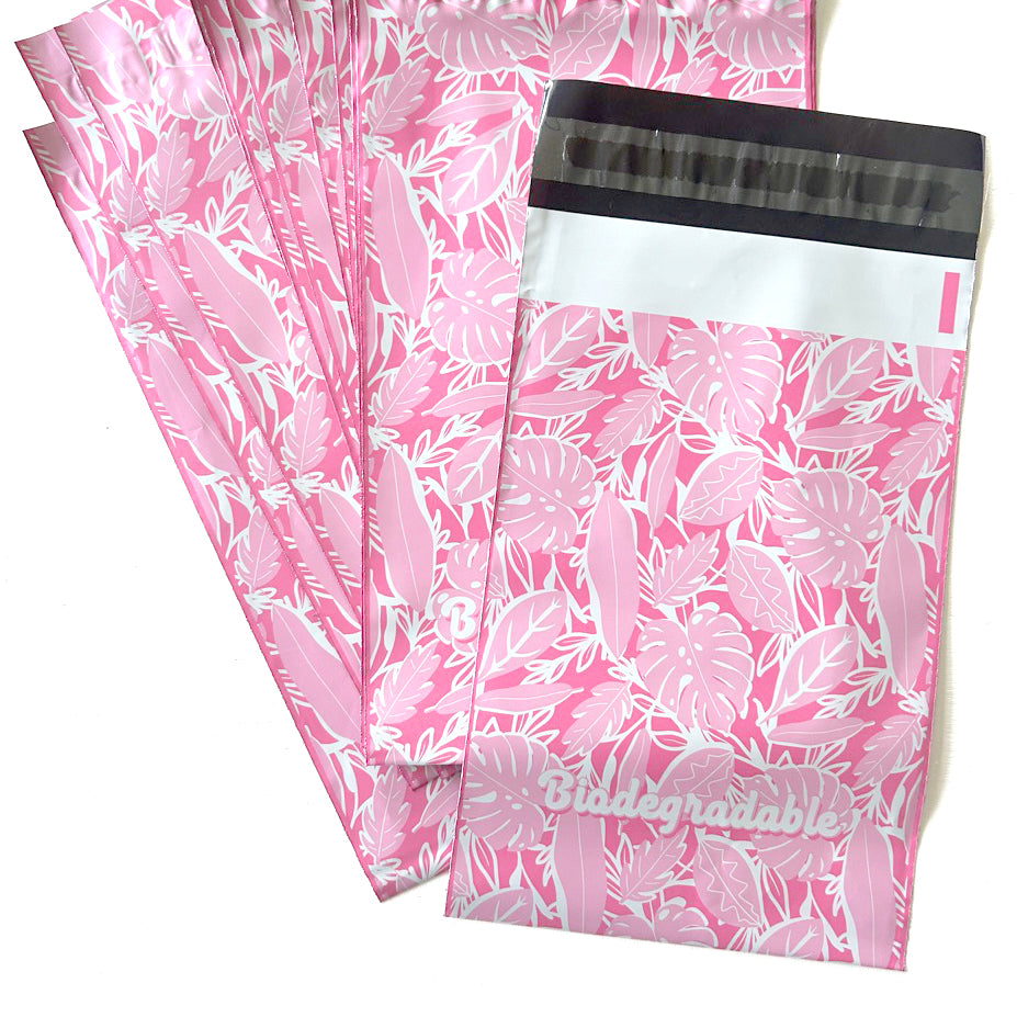 Pink Tropical Poly Mailer Bundle