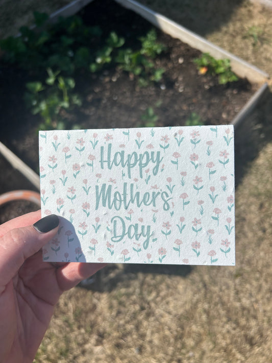 Seeded Plantable Mother's Day Card