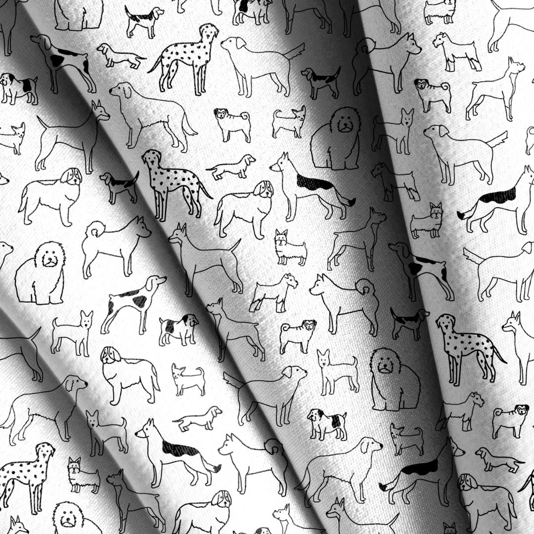 All Dogs Are Puppies Seamless Design