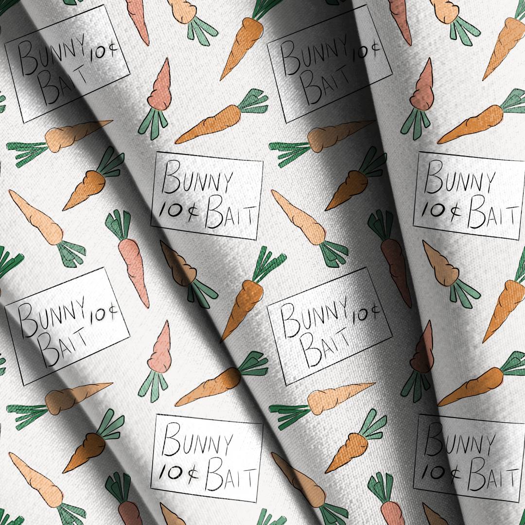 Bunny Bait Seamless Design