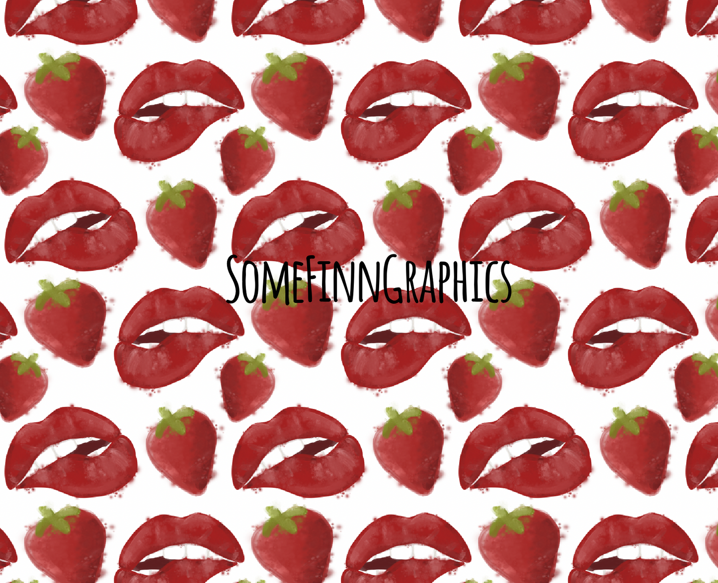 Strawberry Kisses Seamless