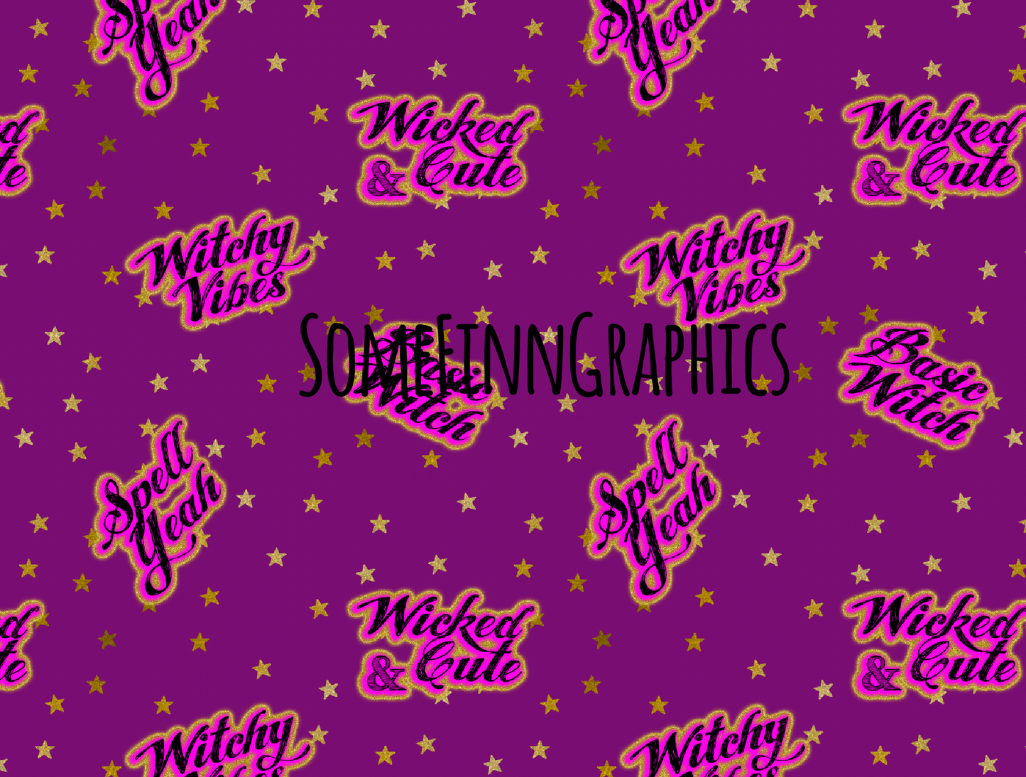 Witchy Seamless Design